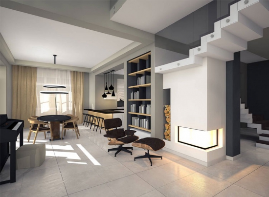 Xây dựng nhà phố 3 tâng