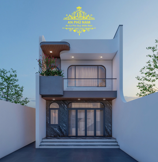 Nhà gác lửng hiện đại 